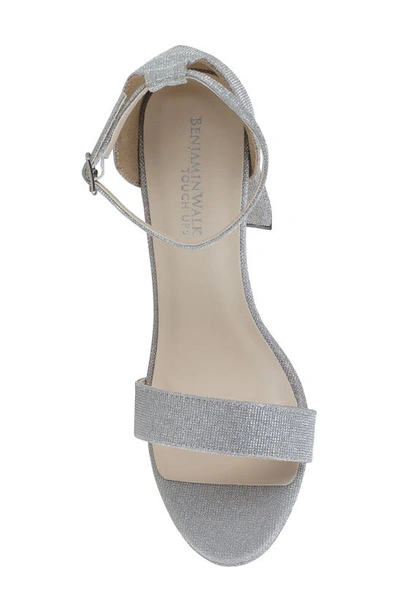 Shop Touch Ups Mia Ankle Strap Sandal In Silver