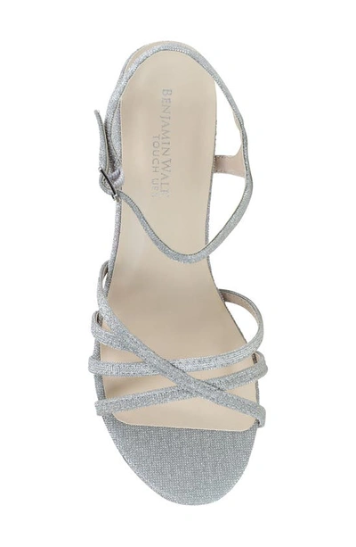 Shop Touch Ups Delilah Ankle Strap Sandal In Silver