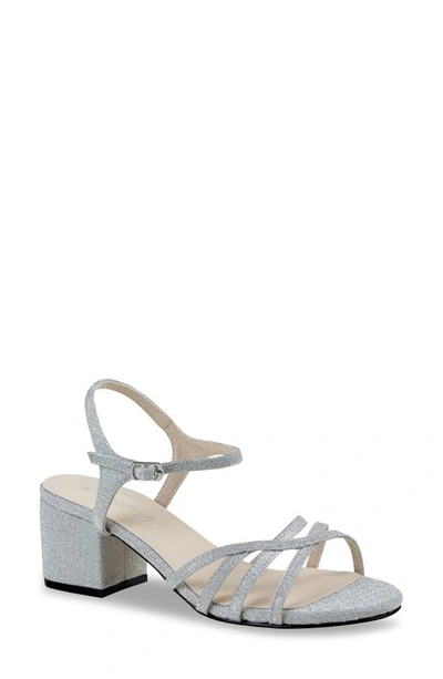 Shop Touch Ups Delilah Ankle Strap Sandal In Silver