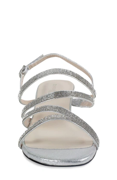 Shop Touch Ups Jodi Slingback Wedge Sandal In Silver