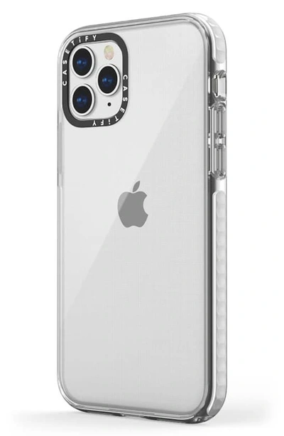 Shop Casetify Clear Iphone 11 Pro Max Case In Frost