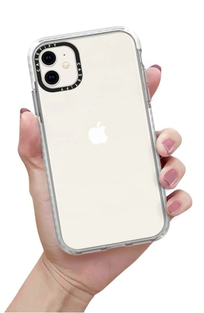 Shop Casetify Clear Iphone 11 Pro Max Case In Frost