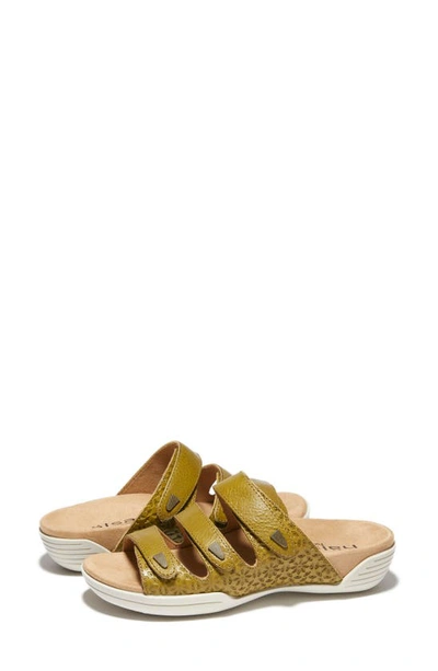 Shop Halsa Footwear Hälsa Delight Strappy Slide Sandal In Kiwi