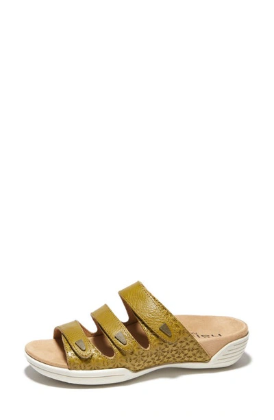 Shop Halsa Footwear Hälsa Delight Strappy Slide Sandal In Kiwi