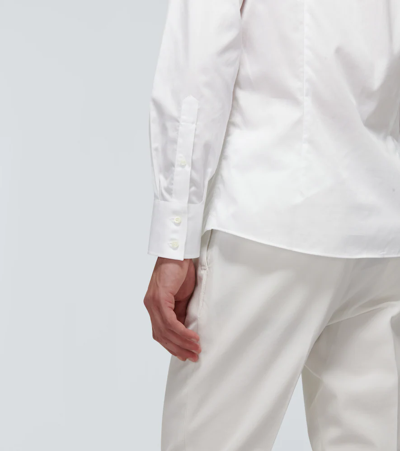 Brunello Cucinelli Shirt In Bianco