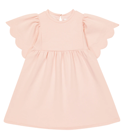 Chloé Teen Girls Pink Cotton Dress In Pink