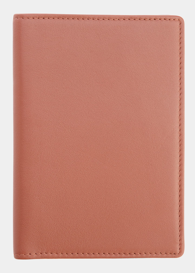 Shop Royce New York Personalized Leather Rfid-blocking Passport Wallet With Vaccine Card Pocket In Tan