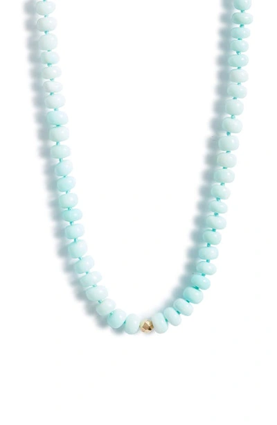 Shop Anzie Boheme Opal Beaded Necklace In Peruvian Opal