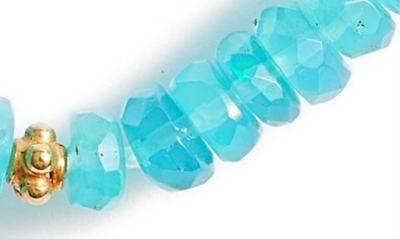 Anzie Boheme Opal Beaded Necklace In Paraiba Opal