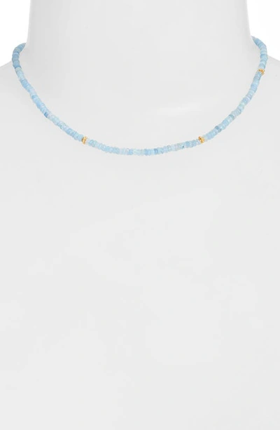 Anzie Boheme Opal Beaded Necklace In Lavender Opal