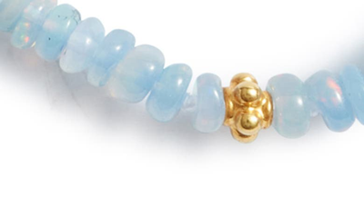 Shop Anzie Boheme Opal Beaded Necklace In Lavender Opal