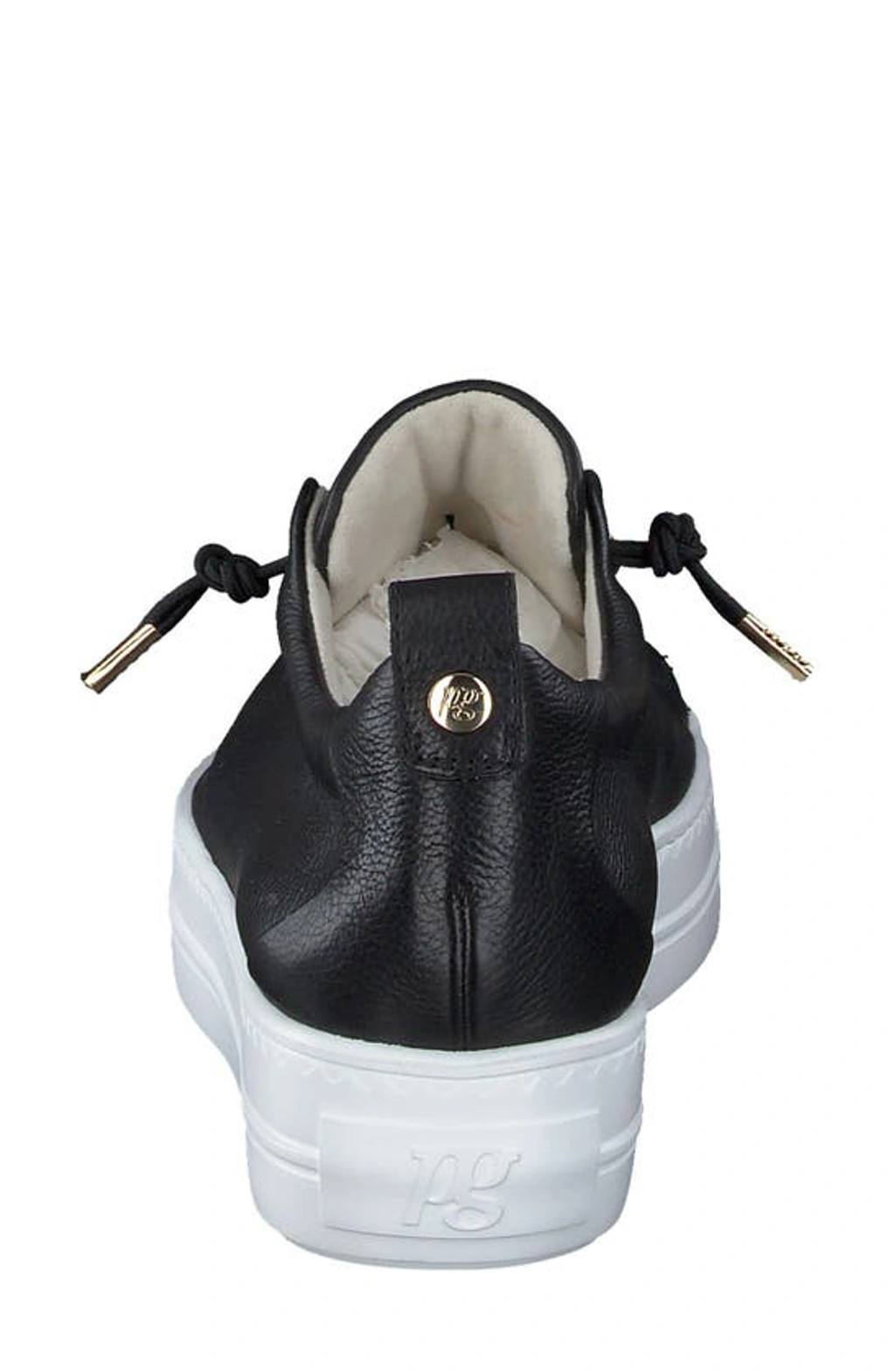 Paul Green Faye Sneaker In Black Gold Combo | ModeSens