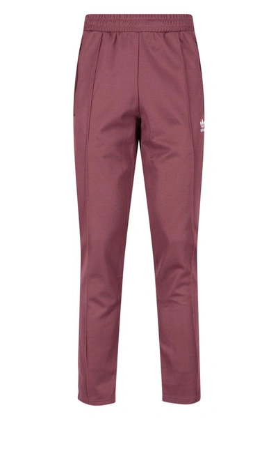 Shop Adidas Originals Classics Beckenbauer Track Pants In Red
