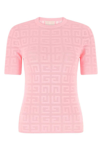 Shop Givenchy 4g Jacquard Short In Pink