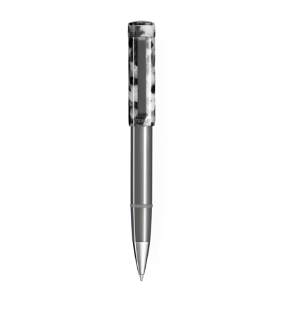 Shop Tibaldi Stonewash Grey Perfecta Ballpoint Pen