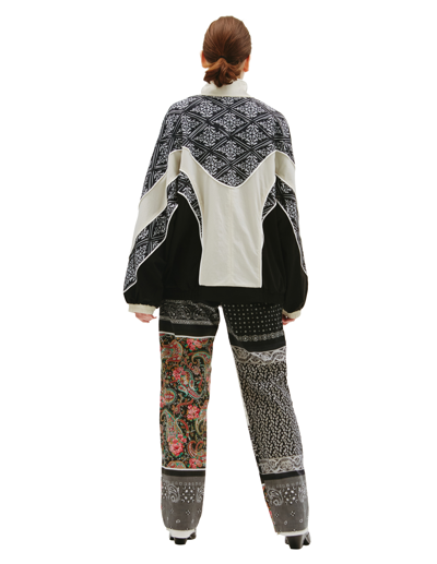 Children Of The Discordance Personal Data Track Jacket In Black