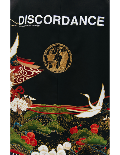 Shop Children Of The Discordance Embroidery Bomber Jacket In Black