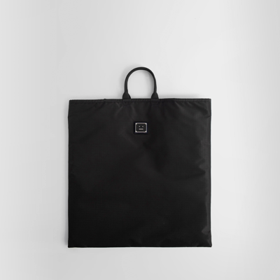 Shop Acne Studios Tote Bags In Black