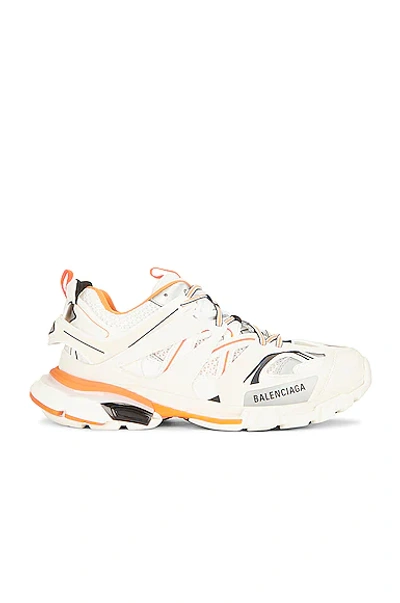 Balenciaga Track Sneakers In Blanc Orange | ModeSens