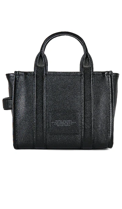 Marc Jacobs The Leather Small Tote Bag In Black