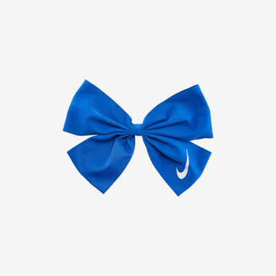 Shop Nike Women's Hair Bow In Blue