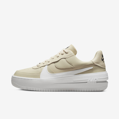 Shop Nike Air Force 1 Plt.af.orm Women's Shoes In Fossil,summit White,black,sail