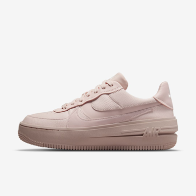 Shop Nike Women's Air Force 1 Plt.af.orm Shoes In Pink
