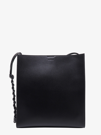 Shop Jil Sander Shoulder Bag In Black