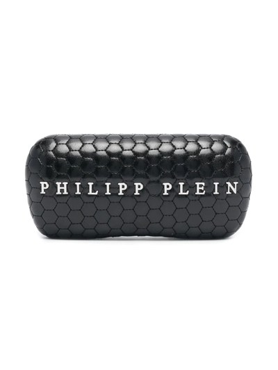 Shop Philipp Plein Eyewear Pure Pleasure London Sunglasses In Schwarz