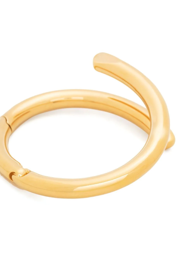 Shop Aeyde Dylan Wraparound Bracelet In Gold