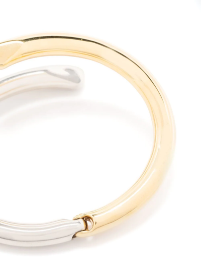 Shop Aeyde Two-tone Bracelet In Gold