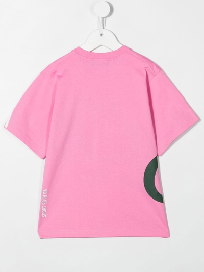 Dsquared2 Text Print T-shirt In Pink