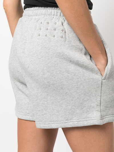 Shop Ksubi Relaxed-fit Shorts In Grau