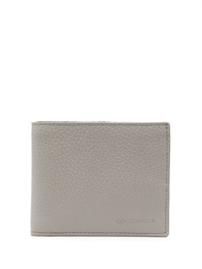Coccinelle Grained-leather Wallet In Grau | ModeSens