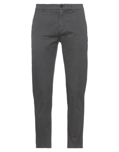 Shop Department 5 Man Pants Lead Size 31 Cotton, Elastane In Grey