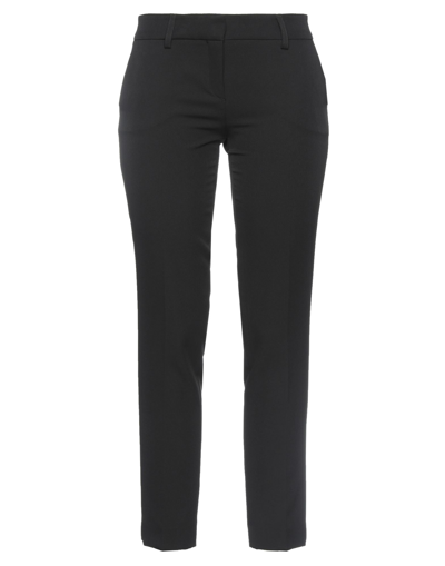 Shop Messagerie Woman Pants Black Size 4 Polyester, Elastane