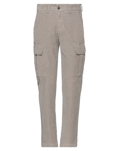 Shop Briglia 1949 Man Pants Dove Grey Size 28 Cotton, Elastane