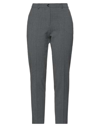 Shop Seventy Sergio Tegon Woman Pants Grey Size 10 Polyester, Wool, Elastane