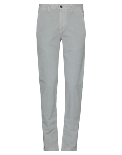 Shop Camouflage Ar And J. Man Pants Light Grey Size 34 Cotton, Elastane