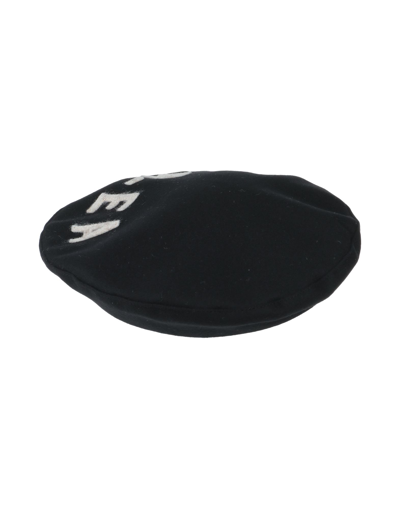 Shop Emporio Armani Woman Hat Black Size 7 ¼ Recycled Wool, Polyamide