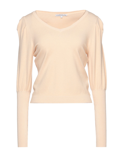 Shop Le Sarte Del Sole Sweaters In Beige
