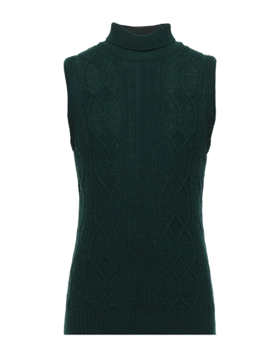 Shop Yoon Man Turtleneck Emerald Green Size 42 Acrylic, Virgin Wool