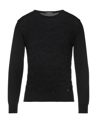 Shop Havana & Co. Man Sweater Black Size Xl Merino Wool, Dralon