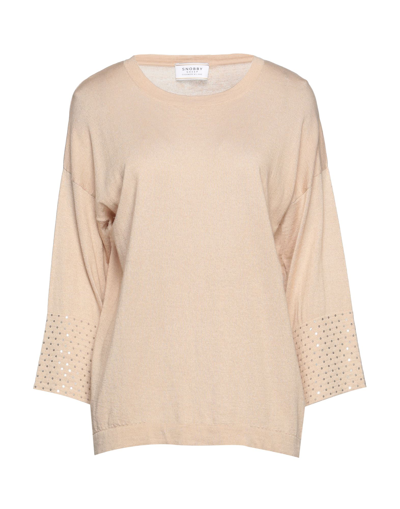Shop Snobby Sheep Sweaters In Camel