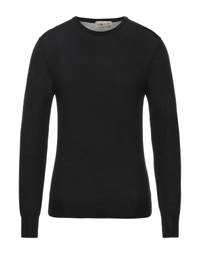 Shop Irish Crone Man Sweater Black Size S Merino Wool
