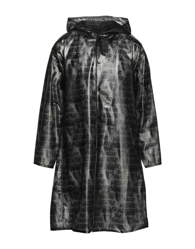 Shop Undercover Man Overcoat & Trench Coat Black Size 2 Polyurethane