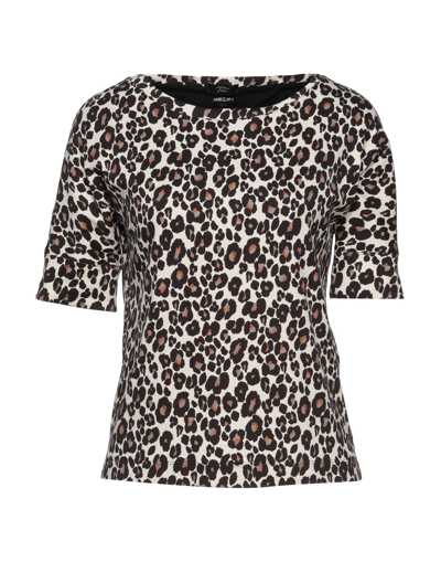 Marc Cain T-shirts In Beige