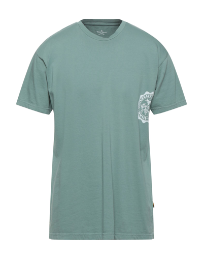 Shop Vivienne Westwood Anglomania T-shirts In Sage Green