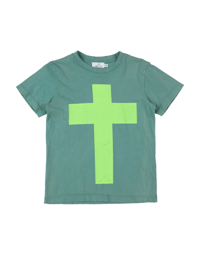 Shop Berna Toddler Boy T-shirt Sage Green Size 4 Cotton