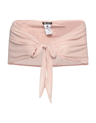 Shop Camilla  Milano Camilla Milano Woman Shrug Blush Size 8 Polyester In Pink